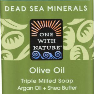 One With Nature – Soap Bar Olivenöl, 7 Unzen (Packung mit 1)
