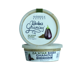 Sohha za átar baba ghanouj Glas – 6 Gläser Fall