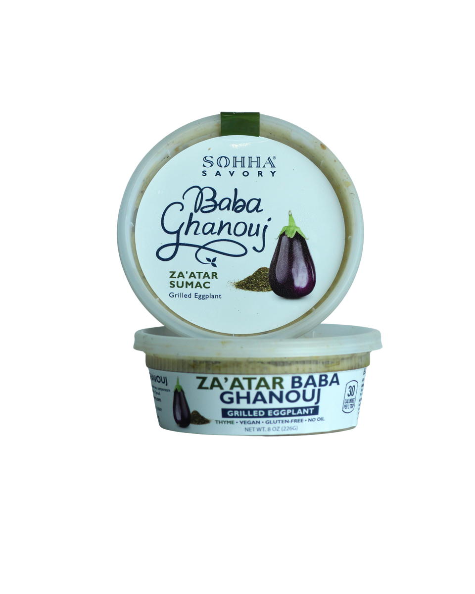 Sohha Za'atar Baba Ghanouj Glas – 6 Gläser Fall