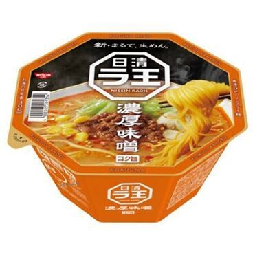 Nissin “Raoh, Miso Geschmack” Tasse, 118g