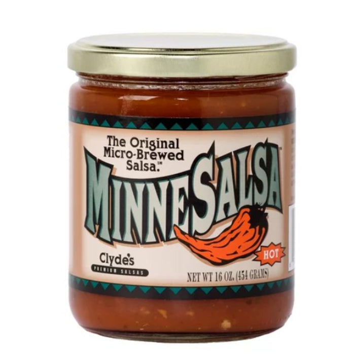 MINNESALSA SALSA HOT grob 16 OZ – Packung mit 12 Stück