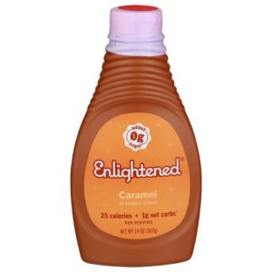 ENLIGHTENED – SYRUP zuckerfrei Karamell 14 OZ – Packung mit 6 Stück