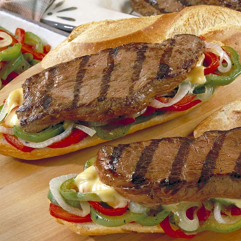Mariniertes Top Sirloin Sandwich Steak