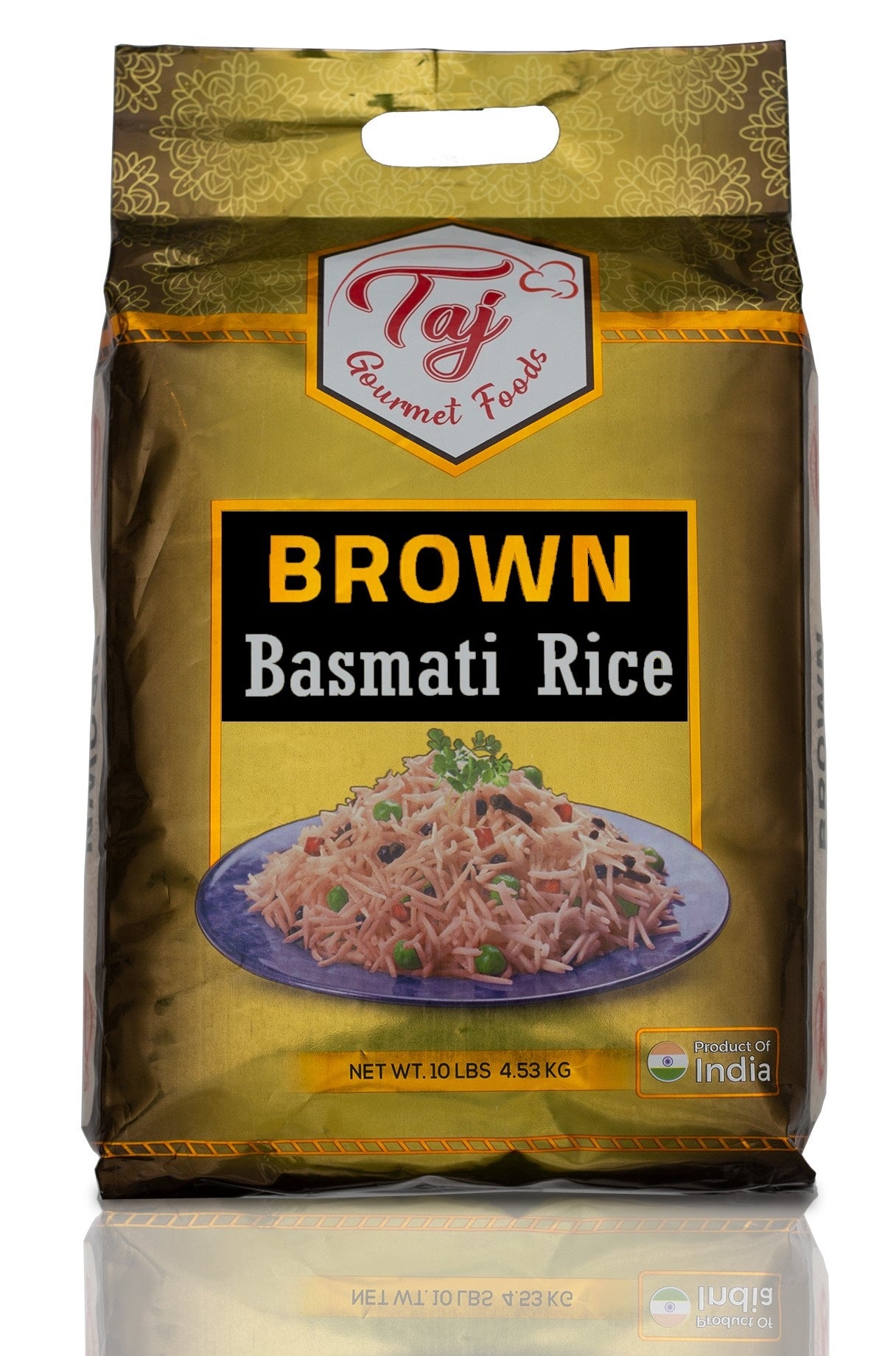 TAJ Braun Basmati Reis, natürlich im Alter von 10 Pfund