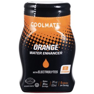 Coolmate Orange Water Enhancer mit Elektrolyten und 13 Vitaminen, zuckerfrei, 2 fl oz