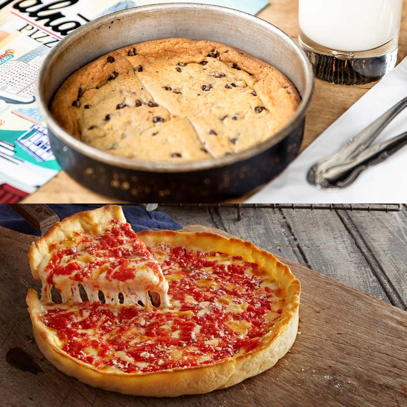 Lou's 9′′ Runde Schokolade Chip Keks & Pizza