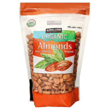 Kirkland Rohe organische Mandeln, 1,7 lbs