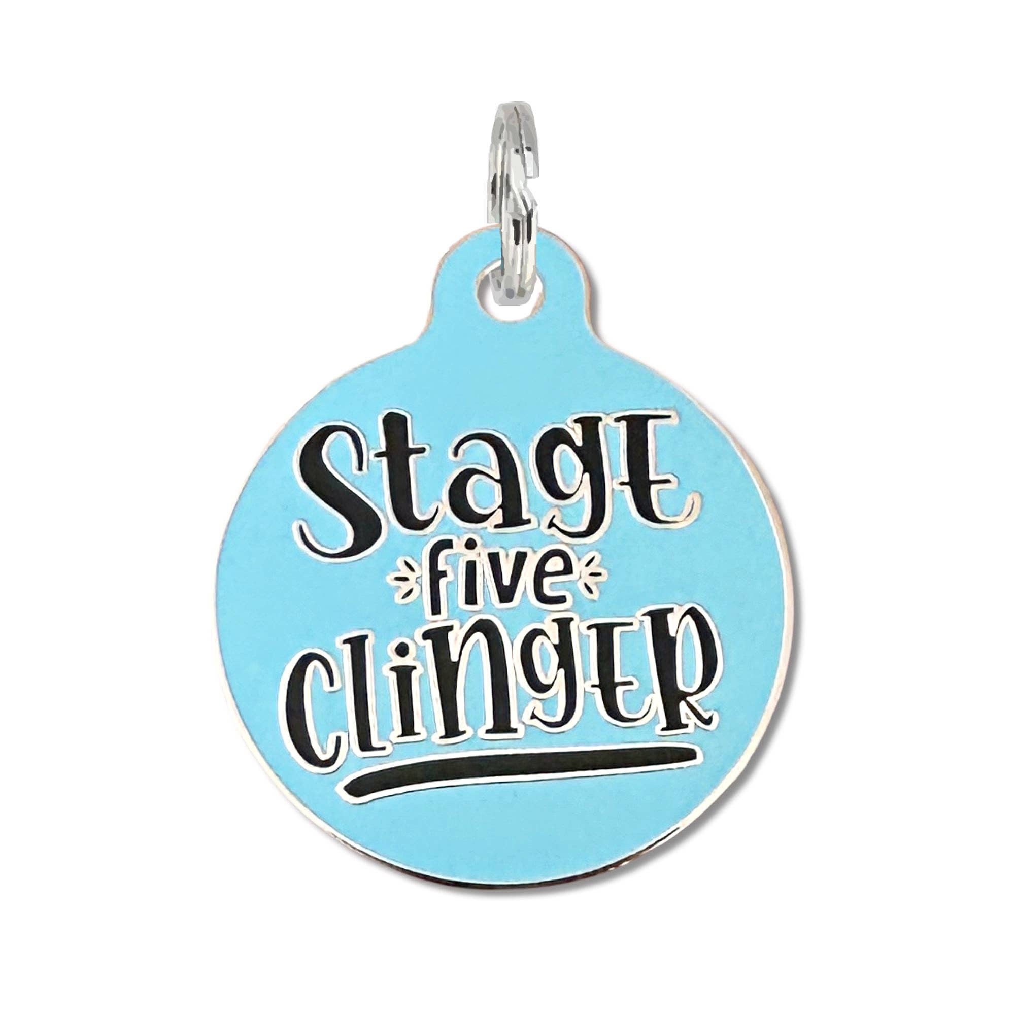 Bad Tags -Blau – Stufe 5 Clinger – Hund ID Tag Kragen Charme