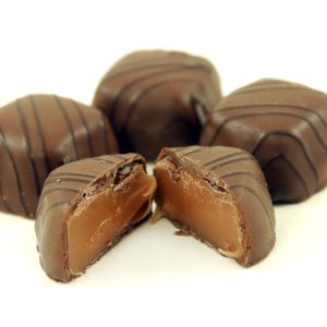 Asher's Milchschokolade überzogene Karamell mit dunkler Schnur
