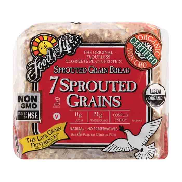 Essen für das Leben – Brot 7 Sprouted Bio, 24oz – Packung mit 6