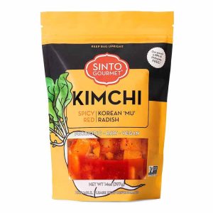 Sinto Gourmet – Rettich Kimchi Würzig, 14 Oz – Packung mit 6 Stück