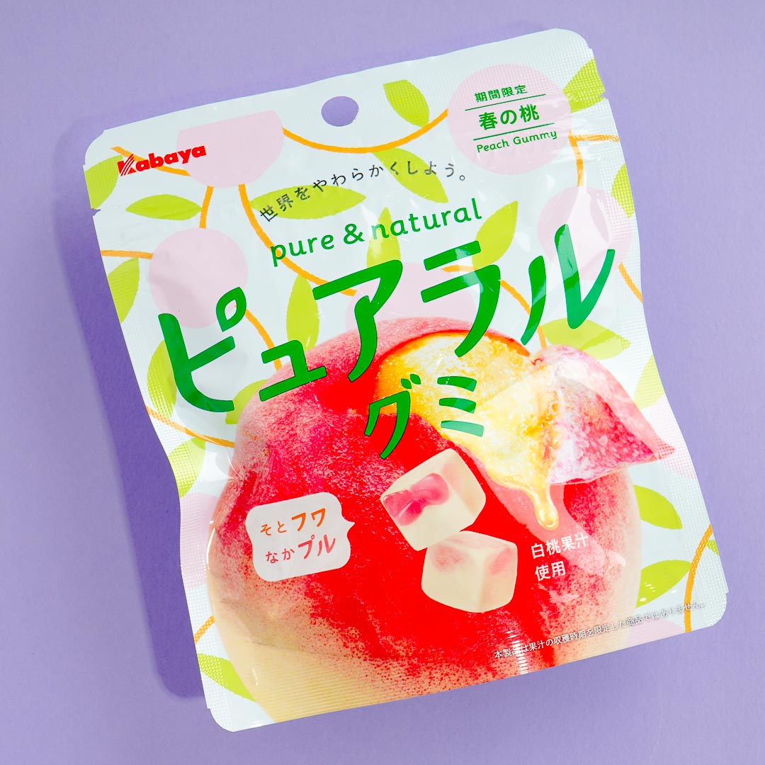 Kabaya Pureral Gummy – Frühlingspfirsich