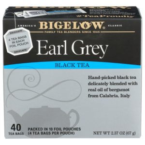 Bigelow Earl Grauer Tee, 40 Beutel, 2,37 Unzen Packung mit 6