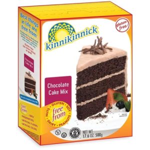 Kinnikinnick – Kuchen Mix Schokolade, 17,6 Unzen – Packung mit 6 Stück