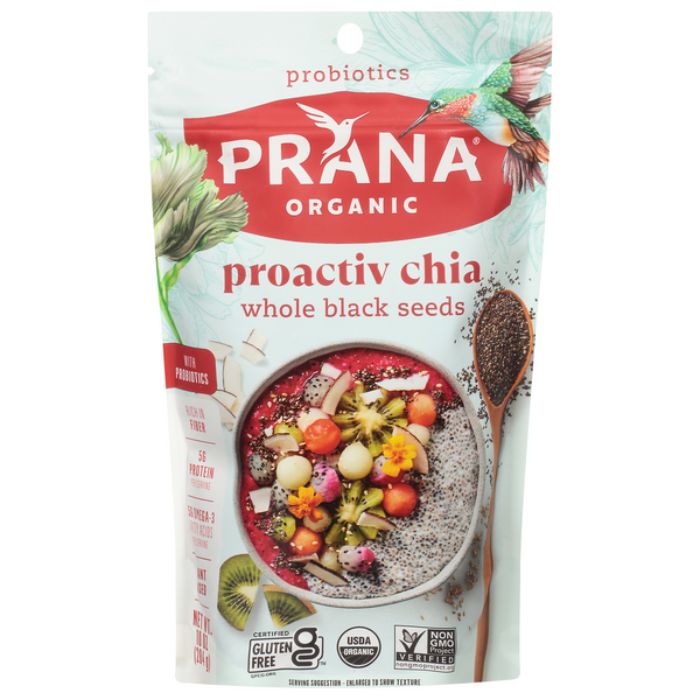 Prana Chia Schwarz Ganz Proactiv Bio 10 Oz – Packung mit 6