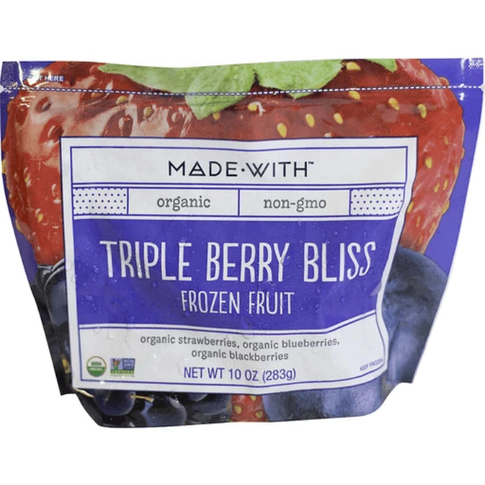 Hergestellt mit – Bio getrocknet Frucht Triple Berry Bliss, 10 oz – Packung mit 12