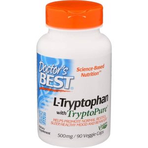 Doctor'S Best L-Tryptophan 500 mg, 90 Kapseln