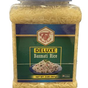 TAJ Deluxe Basmati Packung mit Reis – 2lbs / 907g