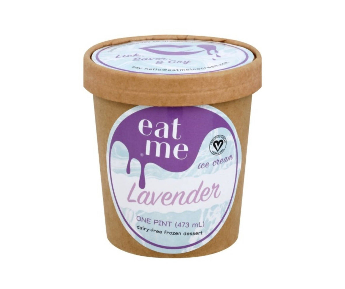 Lavendel vegane Eis Pints – 8 x 16oz