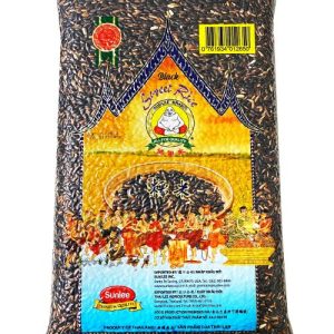 Sunlee Brand schwarzer süßer Reis – schwarzer Glutenreis – Pirurutong – 5 kg