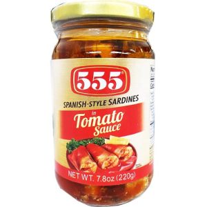 555 – Spanische Sardinen in Tomatensauce – 220 G