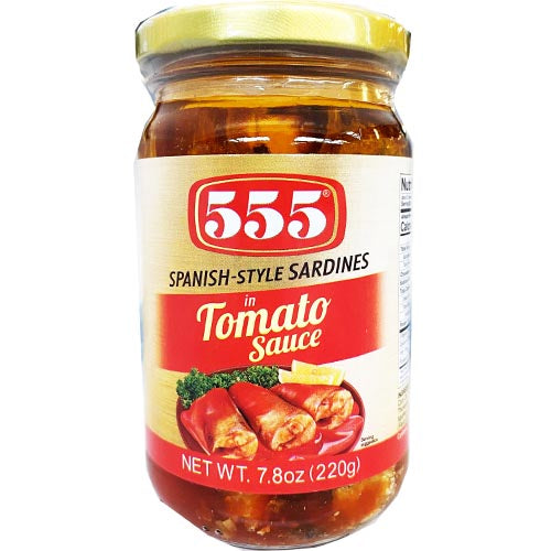555 – Spanische Sardinen in Tomatensauce – 220 G