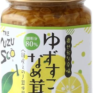 Takahashi Shoten, Yuzusuko Nametake, heiß & Zitrusgeschmack, Namenstake Pilz. – 140g