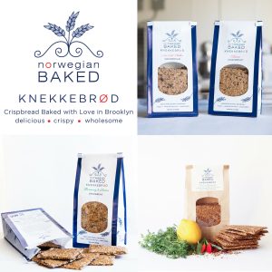 Norwegian gebacken Knekkebrød Cracker Bag – 12 Taschen x Case – 6oz