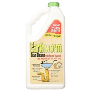 Earthworm – Family-Safe 100% natürlicher Abflussreiniger, – 32fl