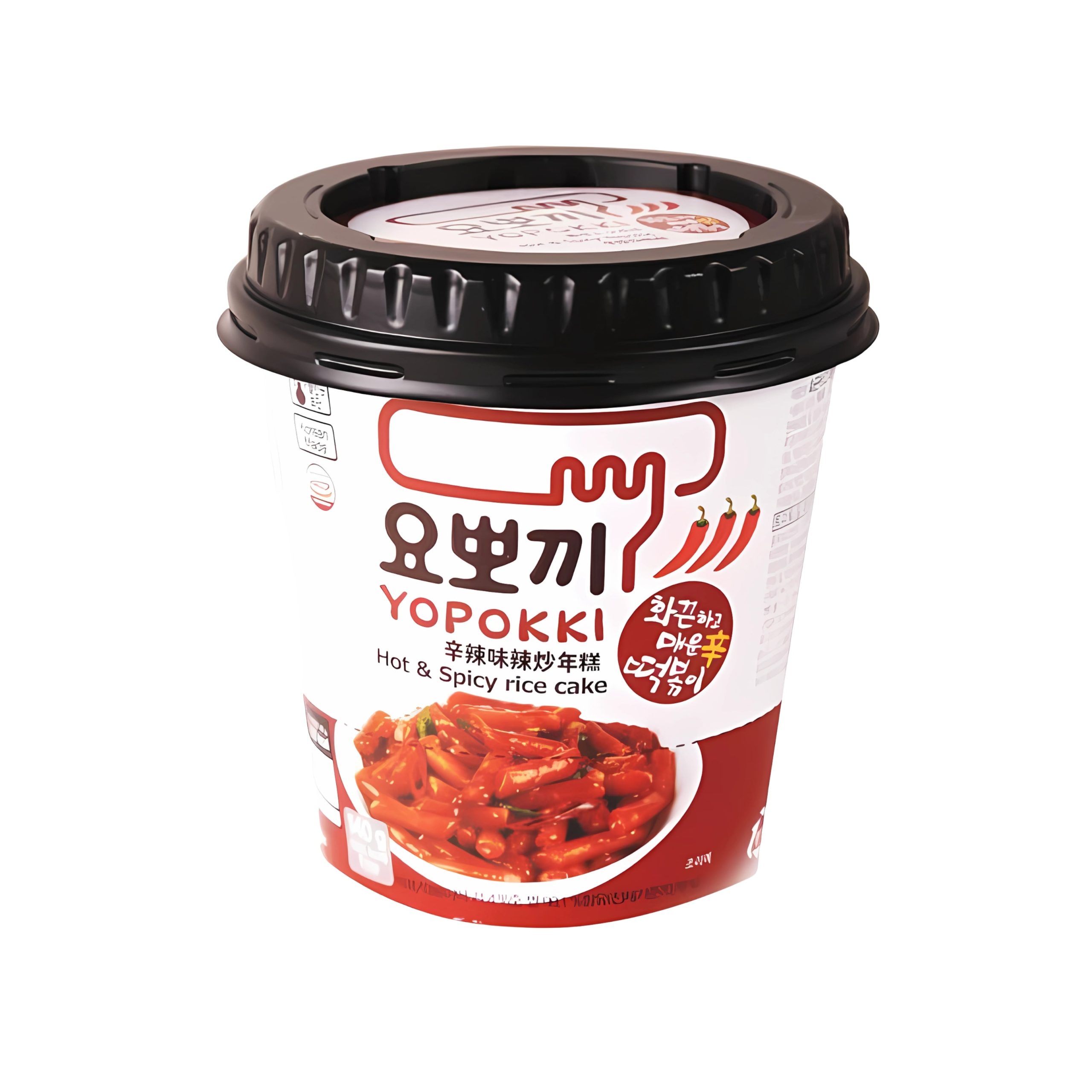 Yopokki Hot & scharf Topokki Cup (Korea)