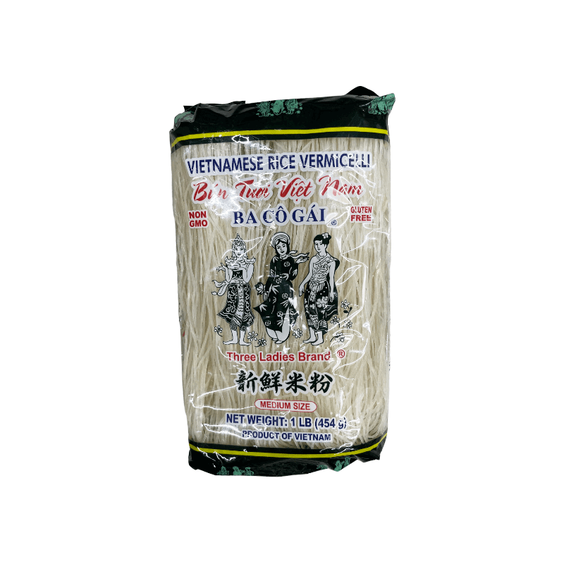 Three Ladies Brand – Vietnamesische Reisnudeln, mittel