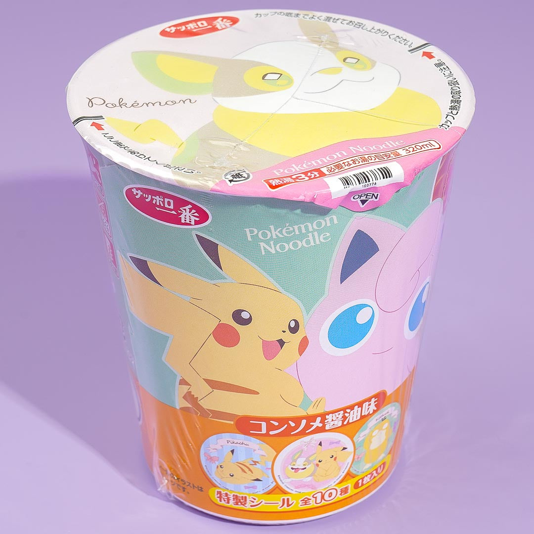 Pokemon Instant Ramen Nudeln – Consomme Sojasauce