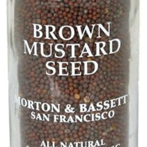 Morton & Bassett Senfsamen 2,7 Unzen – Packung mit 3 Stück