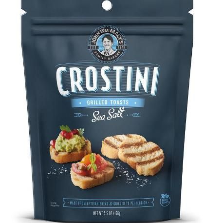 Macy’s – Meersalz Crostini, 5,5 Oz – Packung mit 9 Stück