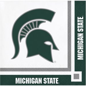 Creative Converting – Michigan State Getränkeserviette