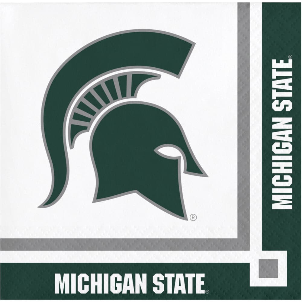 Creative Converting – Michigan State Getränkeserviette