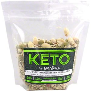 Austinuts – Keto Erdnuss und Samen Mischung ungesalzen, 10 oz