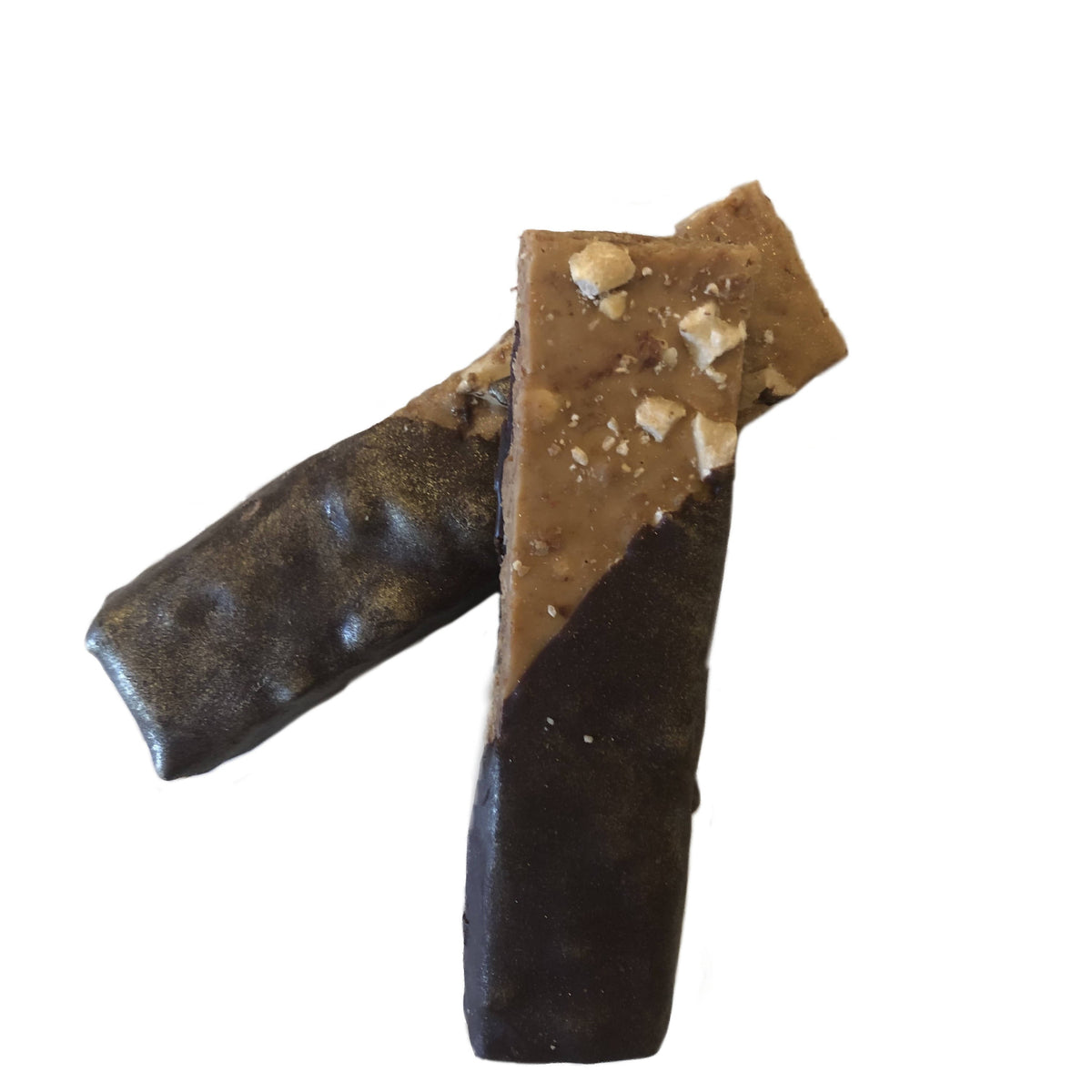 Zucker, Butter, Schokolade Erdnuss Crunch Bar – 48 x 1 Stück
