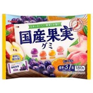 Kabaya, kokusan kajitsu Fruchtgummi, 4-Arten-Sortiment gummi, – 140g