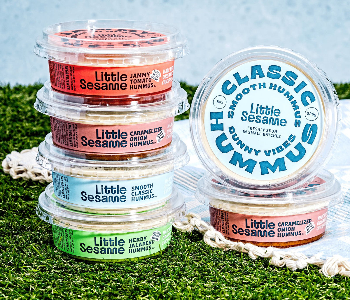 Kleiner Sesam Nur Hummus