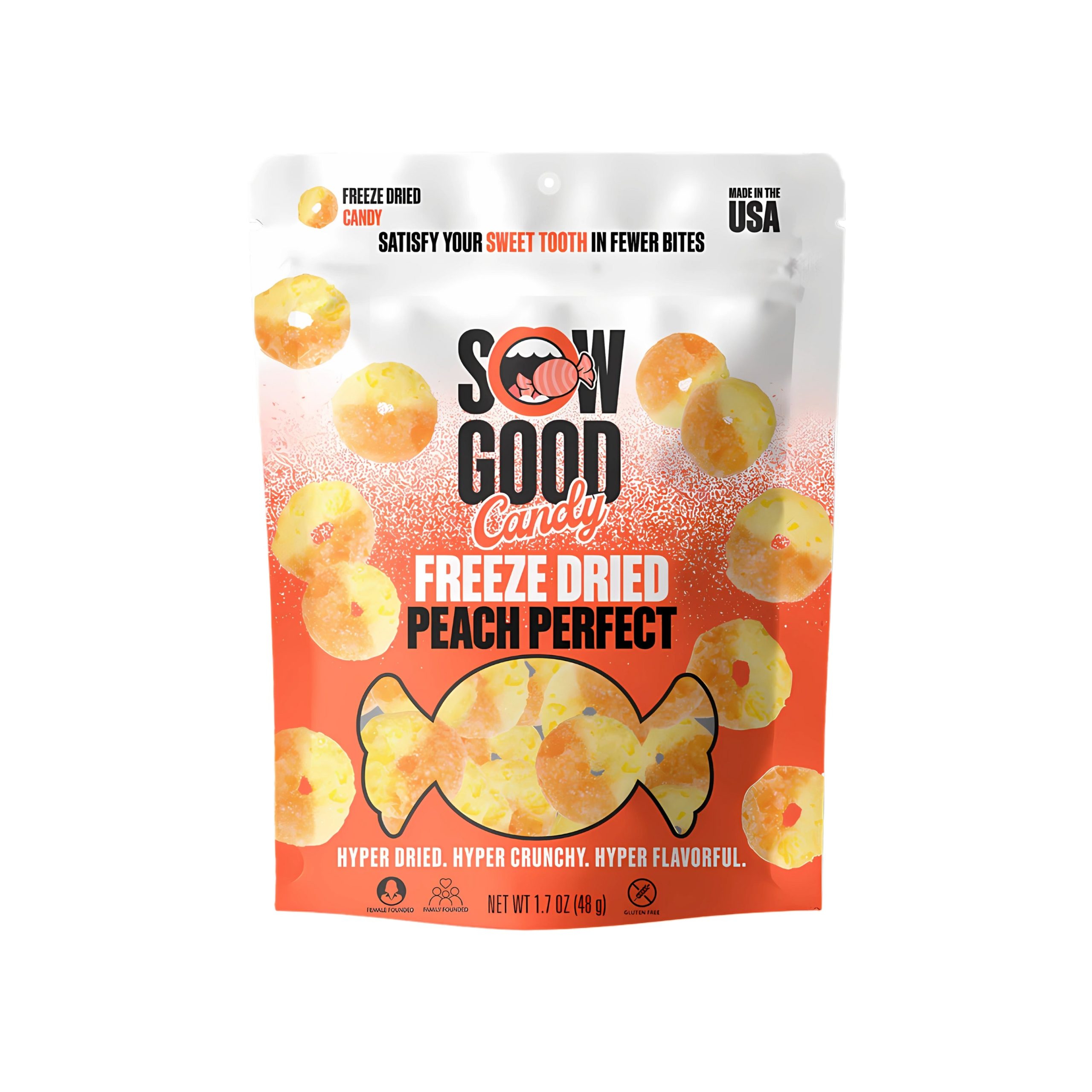 Sow Good Freeze Getrockneter Pfirsich Perfekt (USA)