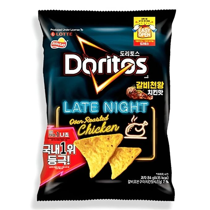 Doritos Späte Nacht Galbi Huhn – 80g KOREA (Fall von 12)