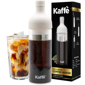 Kaffe Kaltbraukaffeemaschine – 1L Glas Kaffee-Pitcher mit feinem Meshfilter
