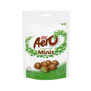AERO Pfefferminze Milchschokolade Minis 135 g – Kanada (12 Stück)