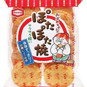 Kameda “Pota Pota Yaki” Zucker und Sojasauce Geschmack Reis Cracker, – 165g