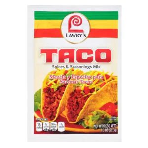 Lawry’s – Taco Würzmischung, 1 Unze – Packung mit 12 Stück