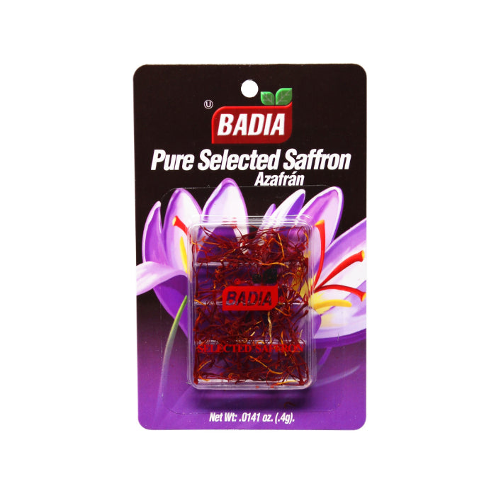 Badia Safran Spanisch, 0,4 Gm – 12er Packung – Vegan