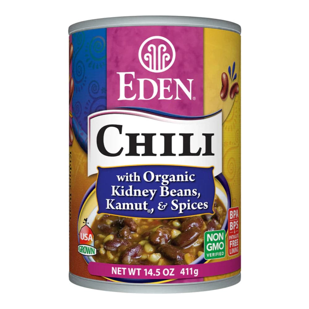 Eden – Chili mit Bio-Kidneybohnen, Kamut & Gewürzen, 14,5 Oz