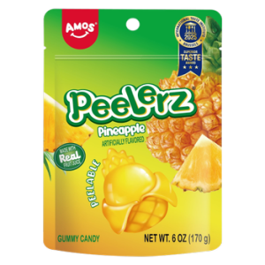 Amos Peelerz Gummy Ananas 6 oz