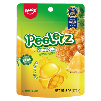Amos Peelerz Gummy Ananas 6 oz